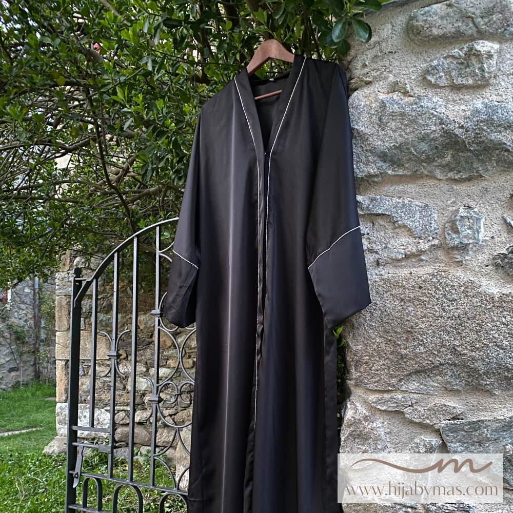Abaya satinada
